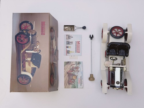 Vintage mamod steam roadster - steam,