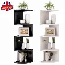 5 Tier Floating Corner Shelves