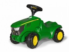 Rolly John Deere 6150R Ride On Mini Tractor w/ Opening Bonnet Childrens Toy