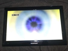 Blaupunkt 18.5" TV DVD player, Black, Model 185/155l-GB-HBKDU-UK