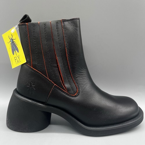 Fly london ankle boots black - fly,