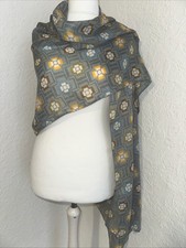 Orla Keily scarf grey multi