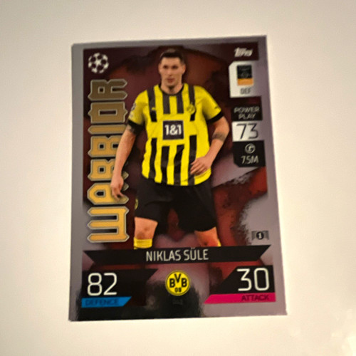 Topps match attax uefa insert - match,