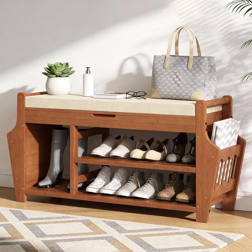 4in shoe rack bench - 39.4in,