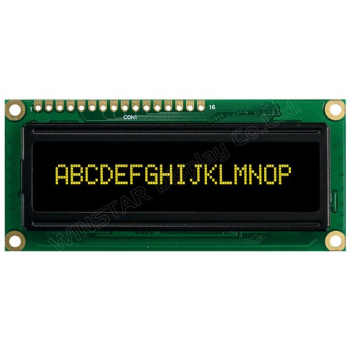 Winstar oled display 16x1 - display,