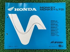 Monkey LTD Parts List, 6th