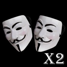 2 Pack Guy Fawkes Anonymous