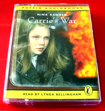 Nina Bawden Carrie's War 2-Tape Audio Bk Lynda Bellingham WW2 Evacuee Adventure