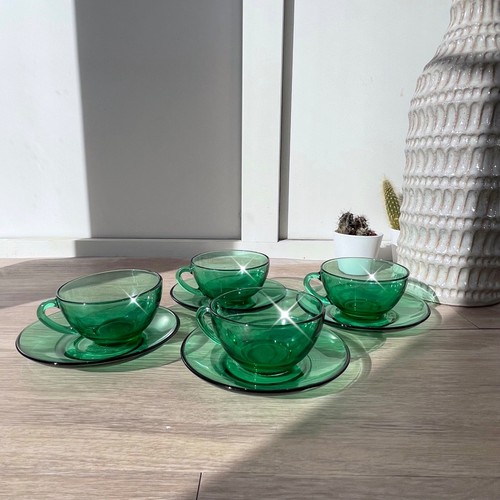 Arcoroc france green - green, vintage