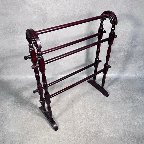 Towel rail blanket rack dark - rail,