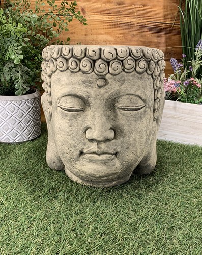 Stone garden buddha plant - stone,