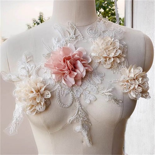 Lace beaded bridal - ,