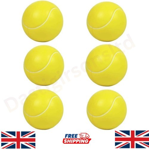 6pcs foam balls for kids - foam, 60mm