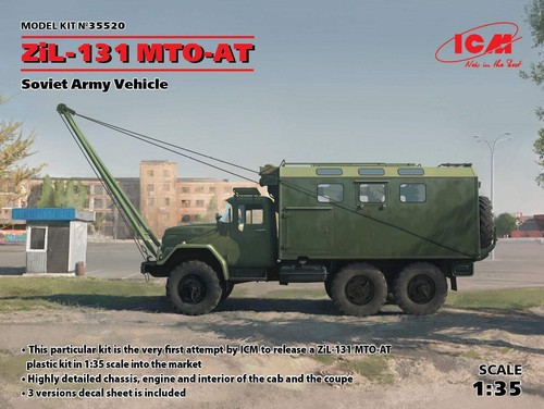 Icm 35520 soviet - soviet, zil-131