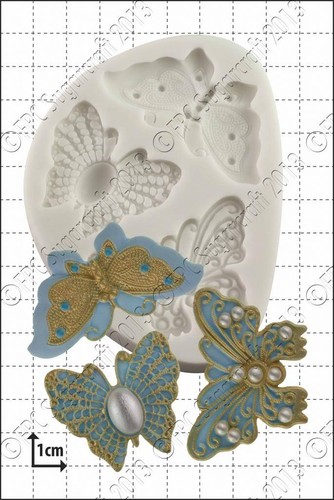 Silicone mould filigree - silicone,