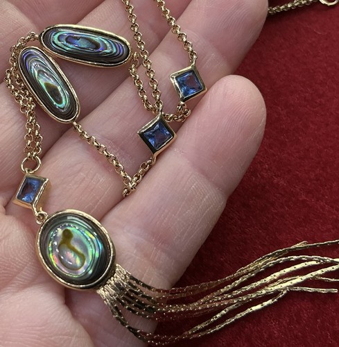 Vintage abalone shell and - shell,