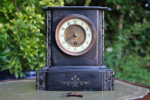 Antique victorian black slate - antique,