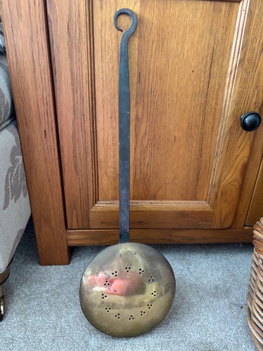 Antique vintage brass - brass, chestnut