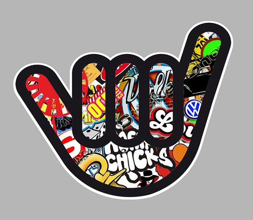 Worry hand 11cmx7 - vw,