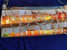 Pifco Vintage 20 Mini-Lantern Christmas Lights No 1294  Tested Working Part Box