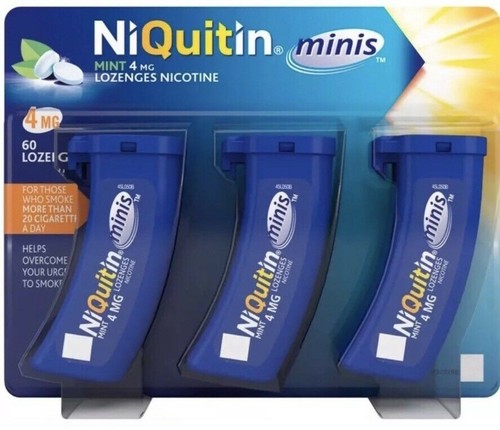 Niquitin minis lozenges 4mg - niquitin,