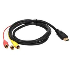 HDTV 1080P Component 3 RCA to