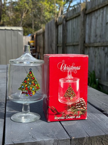 Vtg 1985 christmas tree clear - vtg,