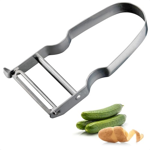 Stainless steel french peeler - stainless,