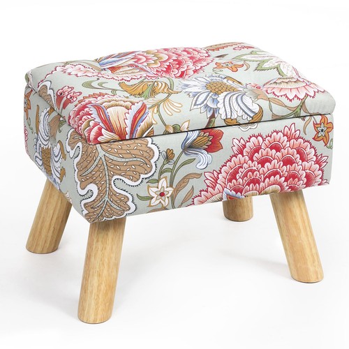 Square storage ottoman with - storage,