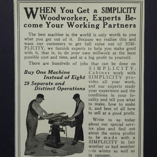 Simplicity woodworker - simplicity,