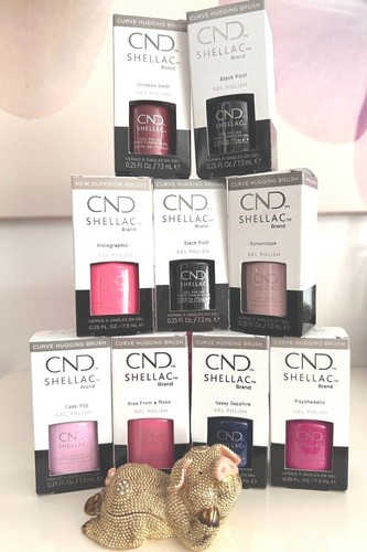Cnd shellac led gel polish - cnd, uv/led