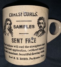 Pearsons  of Chesterfield 1810 England / B.H. Robb Parkman , Ohio Hair Style Mug