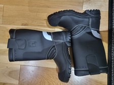 Tuffking 3315 Mens Professional Firefighters Fireman Black Safety Boots F2A