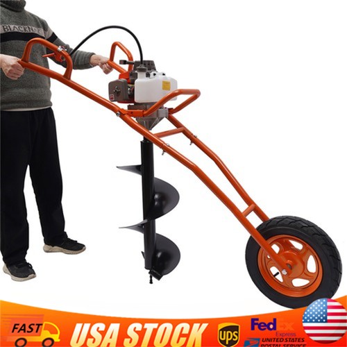 3hp 63cc post hole - 63cc, gas