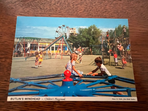 Vintage postcard butlin - vintage, butlin's