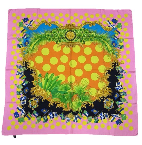 Versace 1990 pink - 1990's, yellow