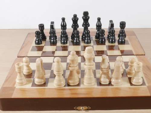 Vintage folding chess - chess, &
