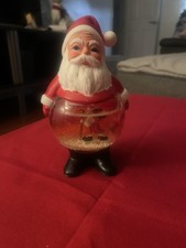 Vintage Santa Snow Globe