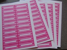 100 Blank Magenta Color Juke