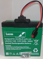 12V 22AH Lucas 18 Holes