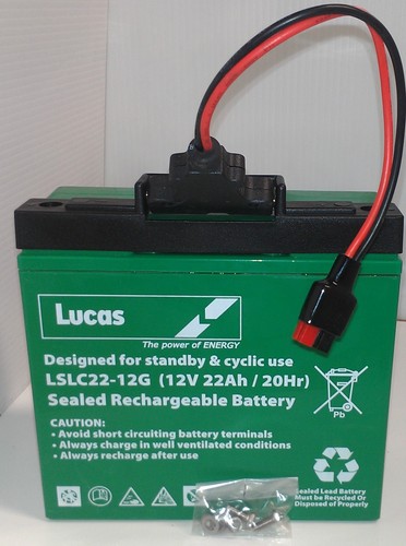 12v 22ah lucas - 22ah, 18