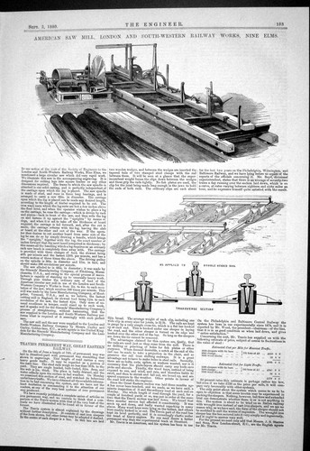 Old print 1880 american - old, saw
