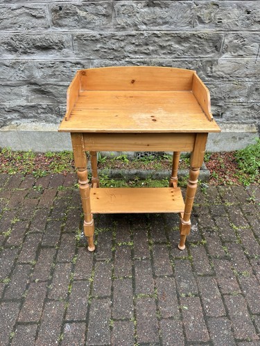 Vintage pine washstand - vintage,