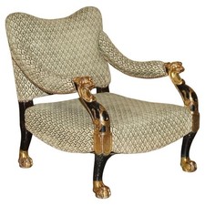 REGENCY BRONZED PARCEL-GILT