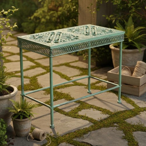 Wrought iron plant stand floor - wrought,