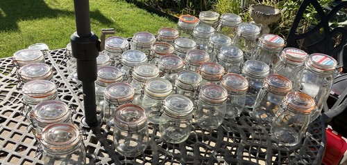 Kilner style glass - kilner, storage