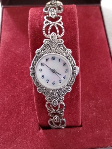 Silver 925 marcasite - silver,
