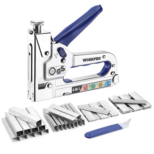 Workpro staple gun - workpro, 4-in-1