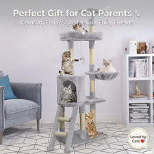 140cm Cat Tree w/ Scratching