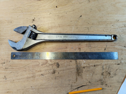 Blue point d718 heavy - d718, 18"